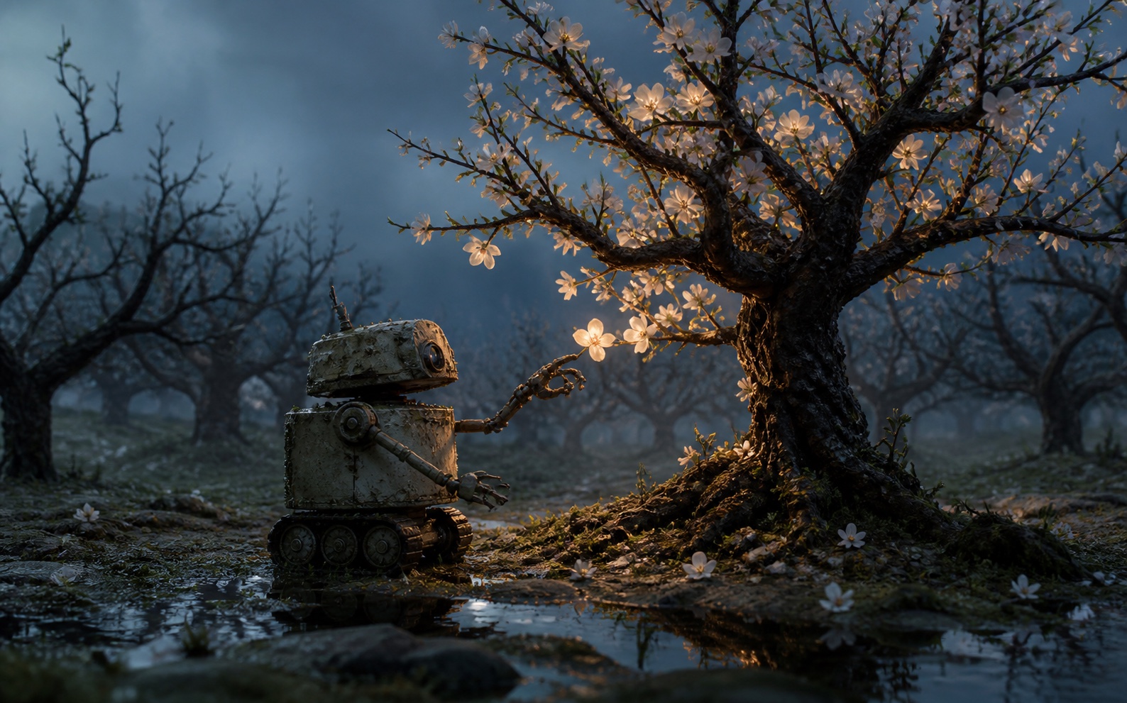 The Orchard, animation AI film from United Kingdom